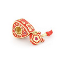 Lauren G. Adams Gabriella Gold & Red Guitar Charm & Bead